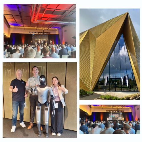 Blue Modern Collage LinkedIn Post